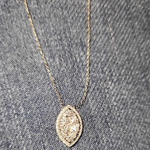 18k White Gold ( Stamped ) and Diamond Bony Levy Necklace